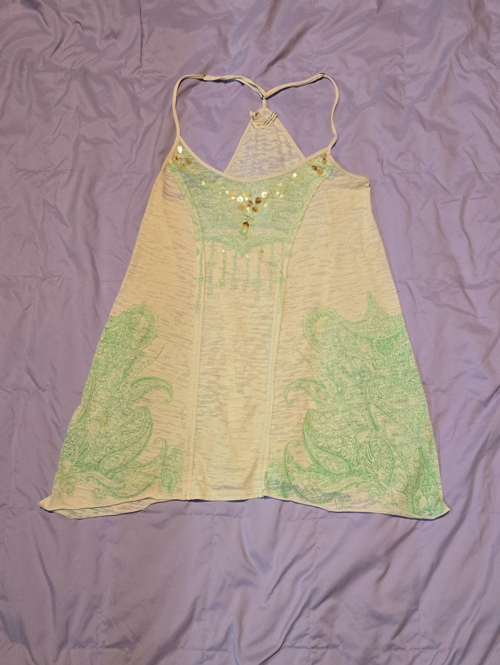 Free People Size Small/Petite Racerback Tank Top